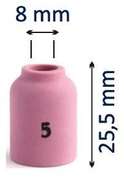 Купите Сопло керамическое 25,5мм TBi SRP 9-20-21 (газ. линза)